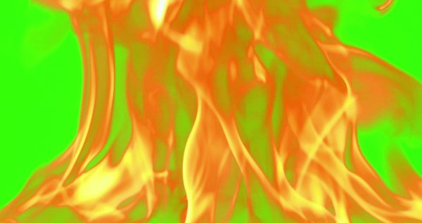 Пламя хромакей