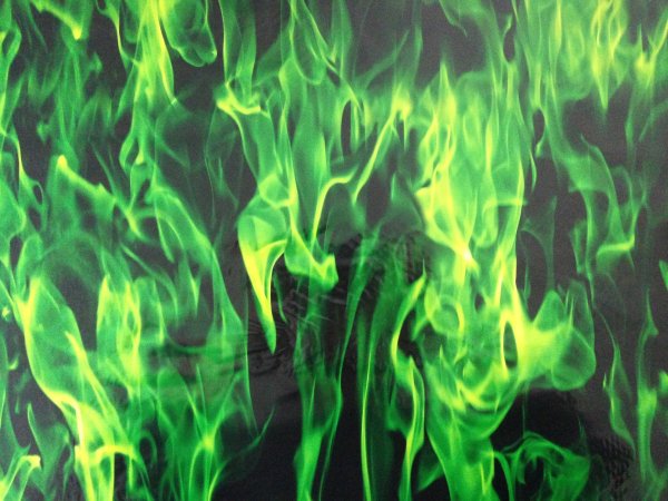 Зеленое пламя