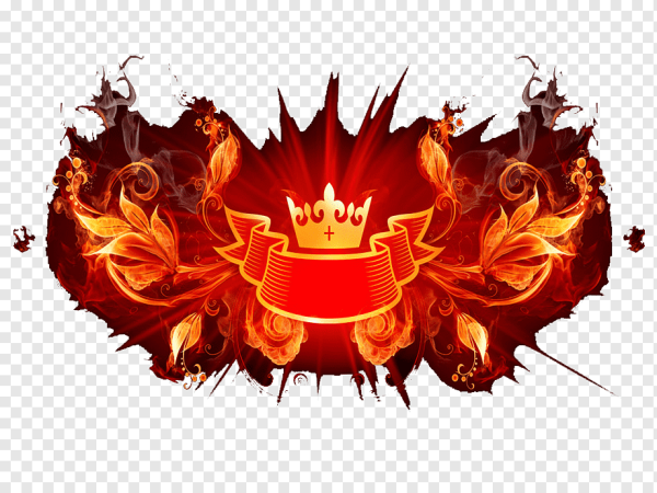 Корона в огне