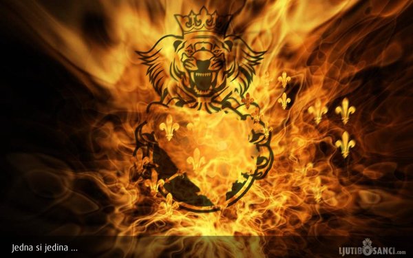 Огненный Лев с короной