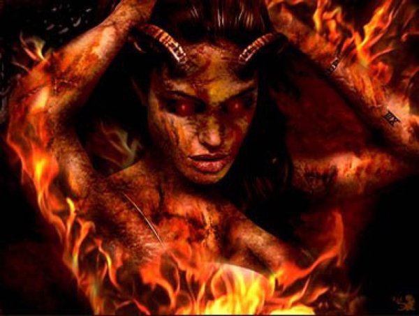 Дьяволица в огне