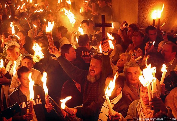 Сошествие Святого огня в Иерусалиме