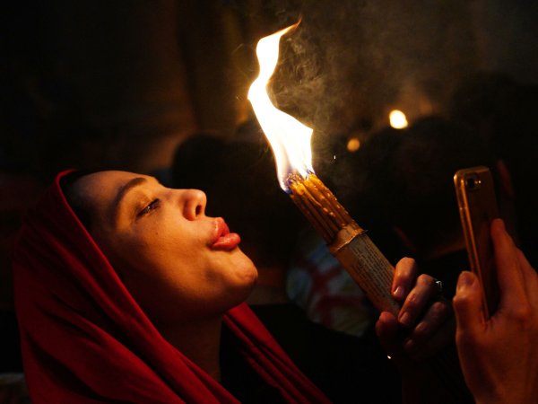 Иерусалимский огонь Лампадка