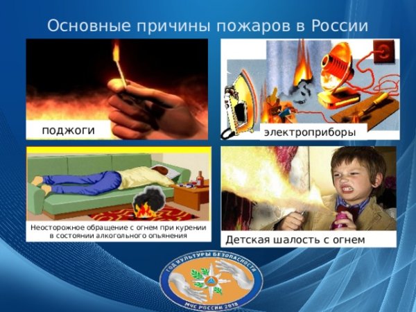 Неосторожное обращение с огнем