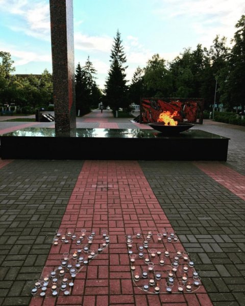 Вечный огонь в Дзержинске Нижегородской области