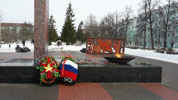 Мемориал "вечный огонь" Дзержинск