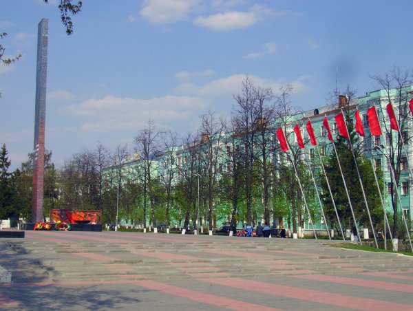 Площадь героев в Дзержинске Нижегородской области