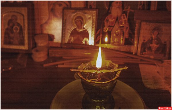 Лампада в доме