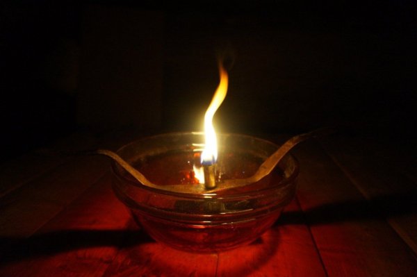 Горящая лампада