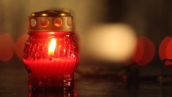 Лампадка с огнем