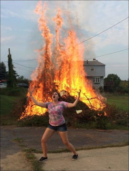 Огонь прикол