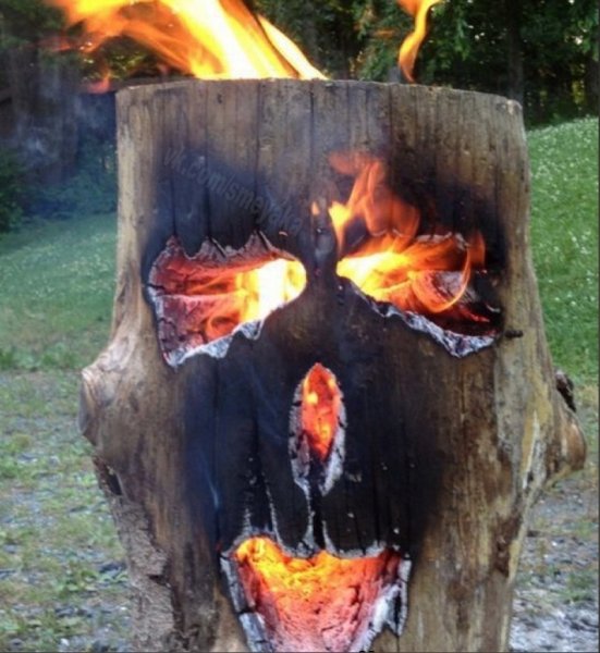 Огонь прикол