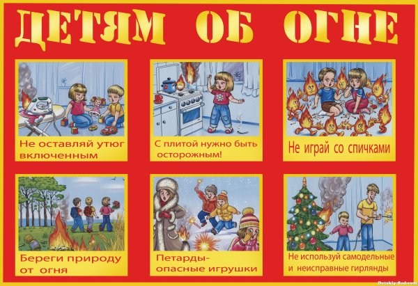Пожарная безопасность для детей