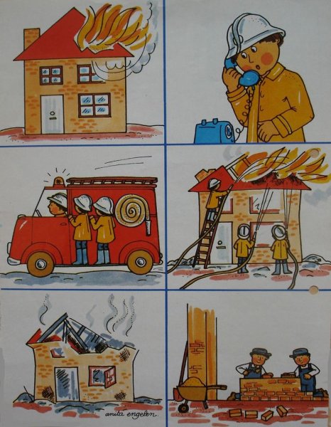 Пожар для дошкольников