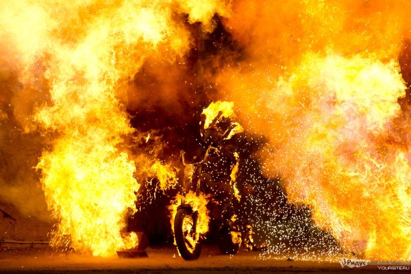 Призрачный гонщик в огне