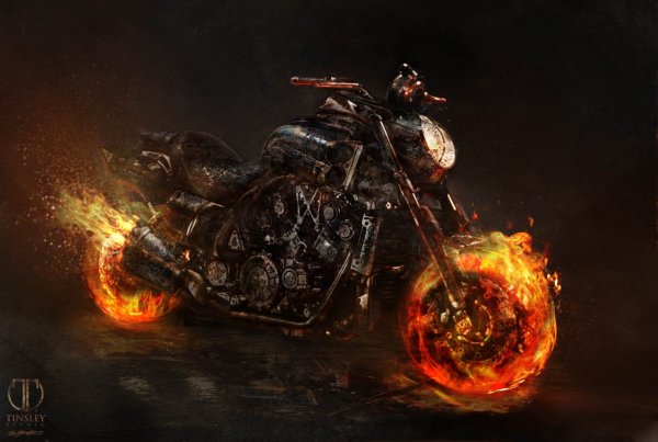 Yamaha v-Max 1700 Ghost Rider