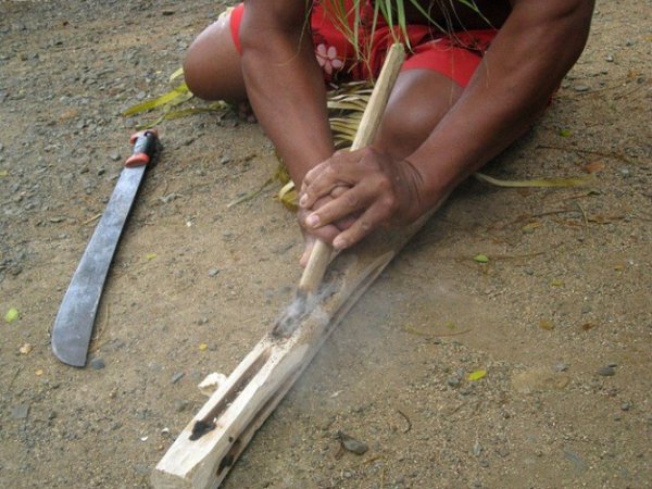 Добыча огня