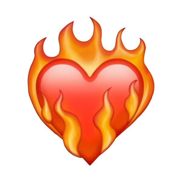 Emoji iphone огонь