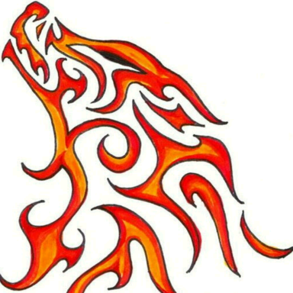 Орнамент огонь