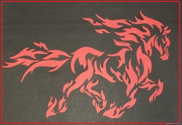 Вытынанки на тему пожарной безопасности