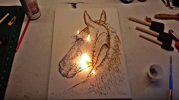 Кислотное Выжигание по дереву