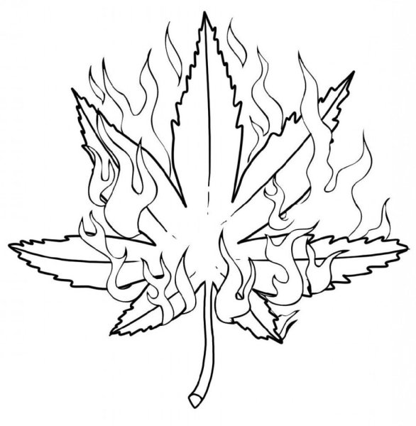 Огонь карандашом