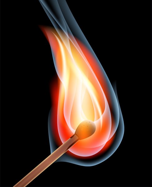 Пламя спички