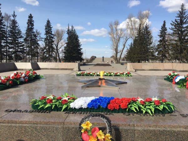 Вечный огонь город Иркутск