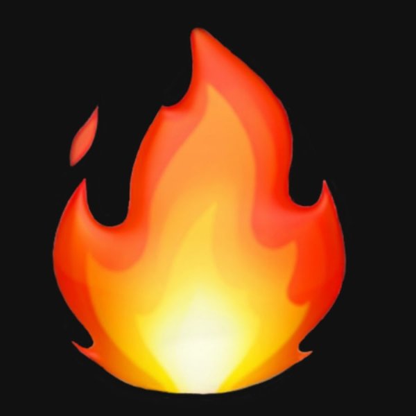 ЭМОДЖИ огонек