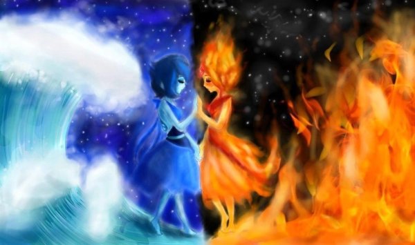 Огонь и вода девушки