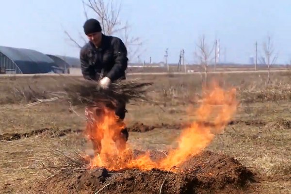 Открытого огня и разведения костров