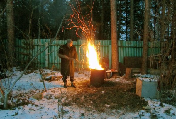 Костры в огороде