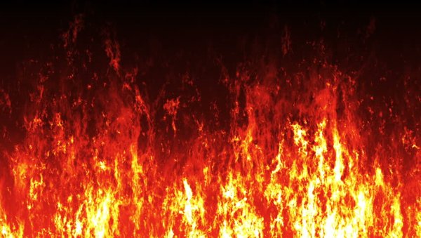 Красный фон огонь