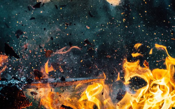 Огонь фон