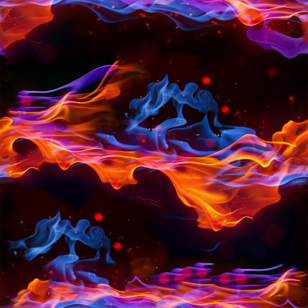 Текстура огня