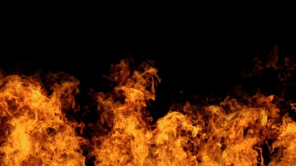 Пожар фон