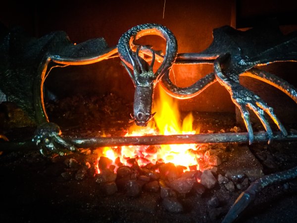 Огонь в кузнице