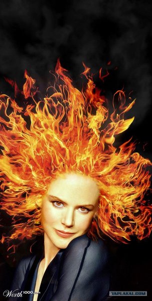 Женщина с огненными волосами