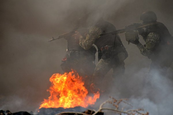 Донбасс в огне