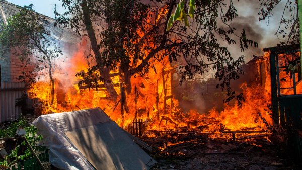 Донбасс в огне