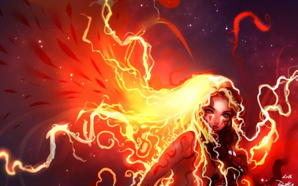 Огненная девушка