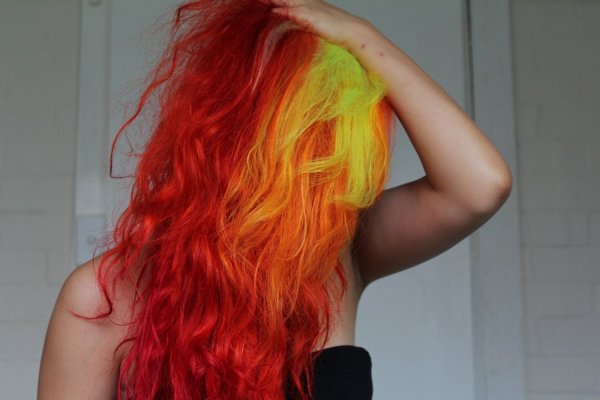 Огненный цвет волос краска