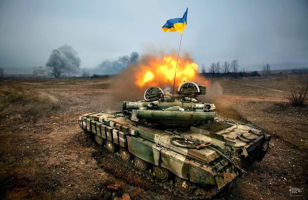 Танк т 64 Донбас стрельба