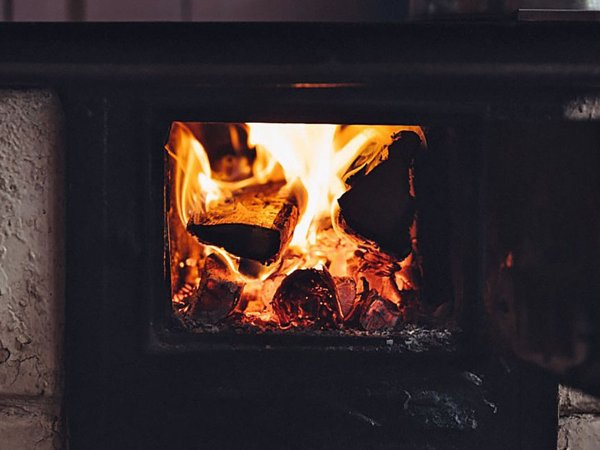 Печь камин огонек