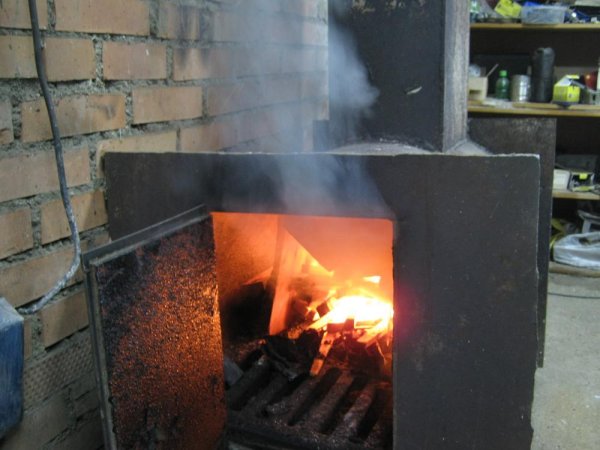 Задымление из печи