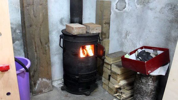 Печь буржуйка Экономка