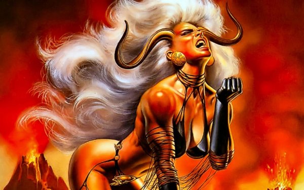 Борис Вальехо вампирша