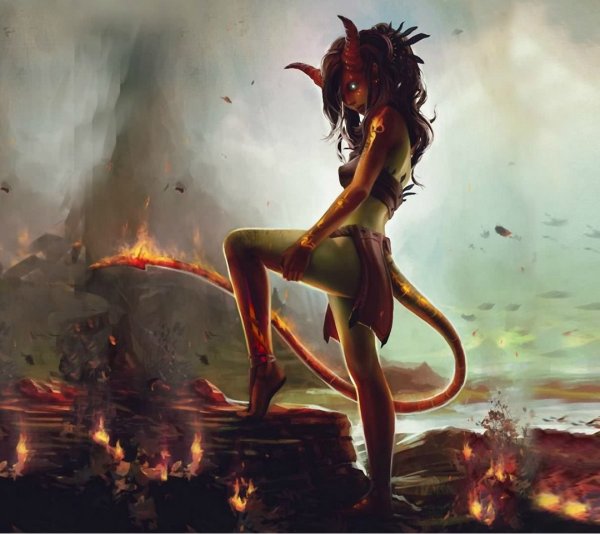 Тифлинг демон