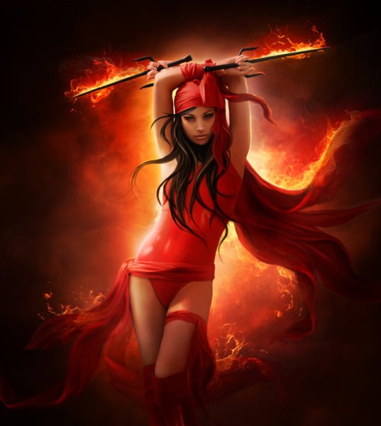 Огненный Стрелец девушка