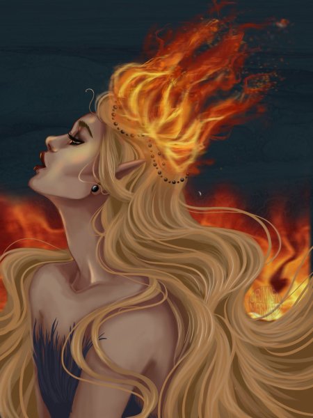 Блондинка в огне